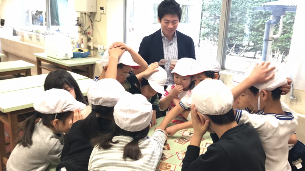 動物＆サッカーの授業＠世田谷区立武蔵丘小学校